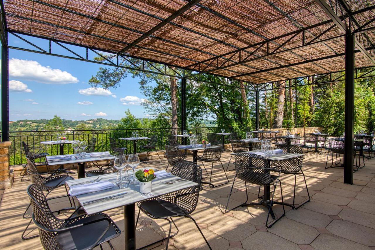 Hotel & Restaurant Le Meysset Sarlat-la-Caneda Bagian luar foto
