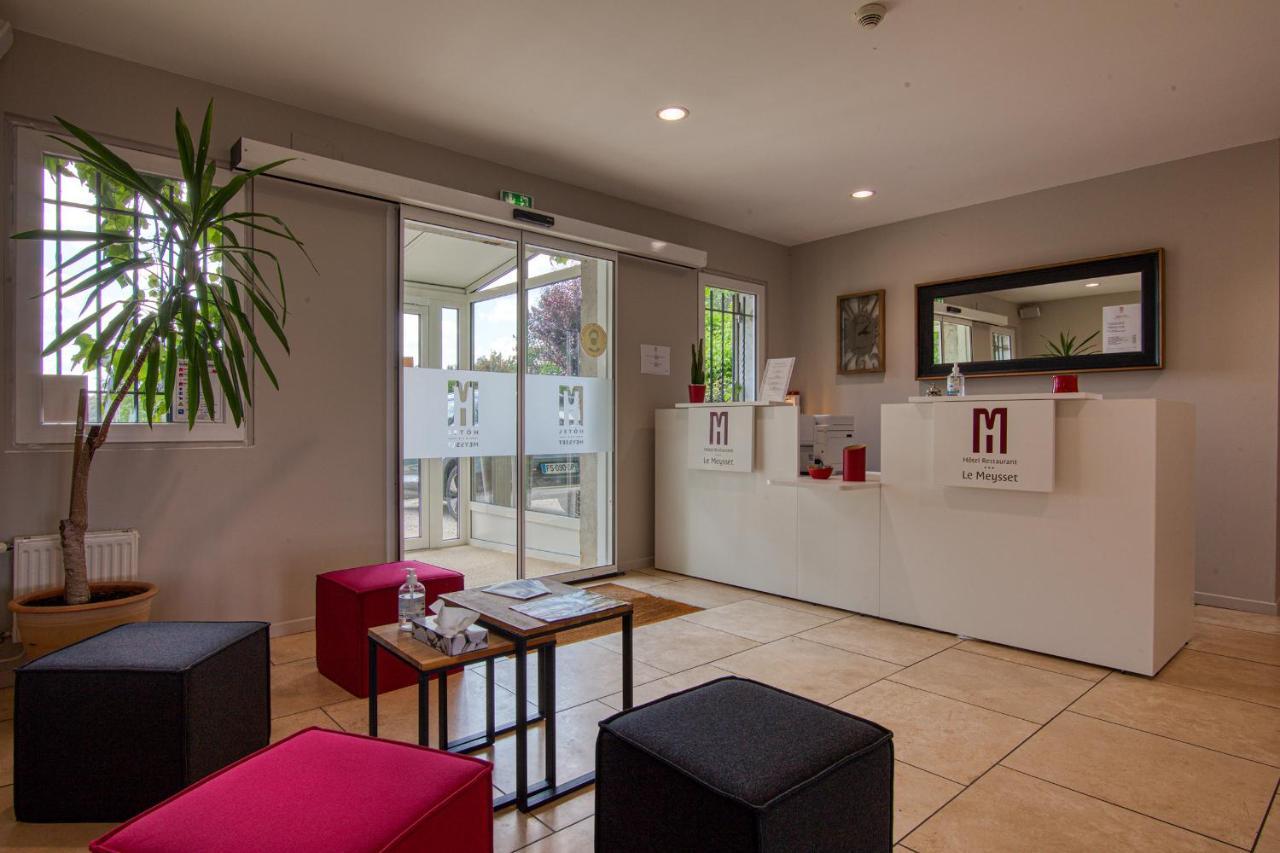 Hotel & Restaurant Le Meysset Sarlat-la-Caneda Bagian luar foto