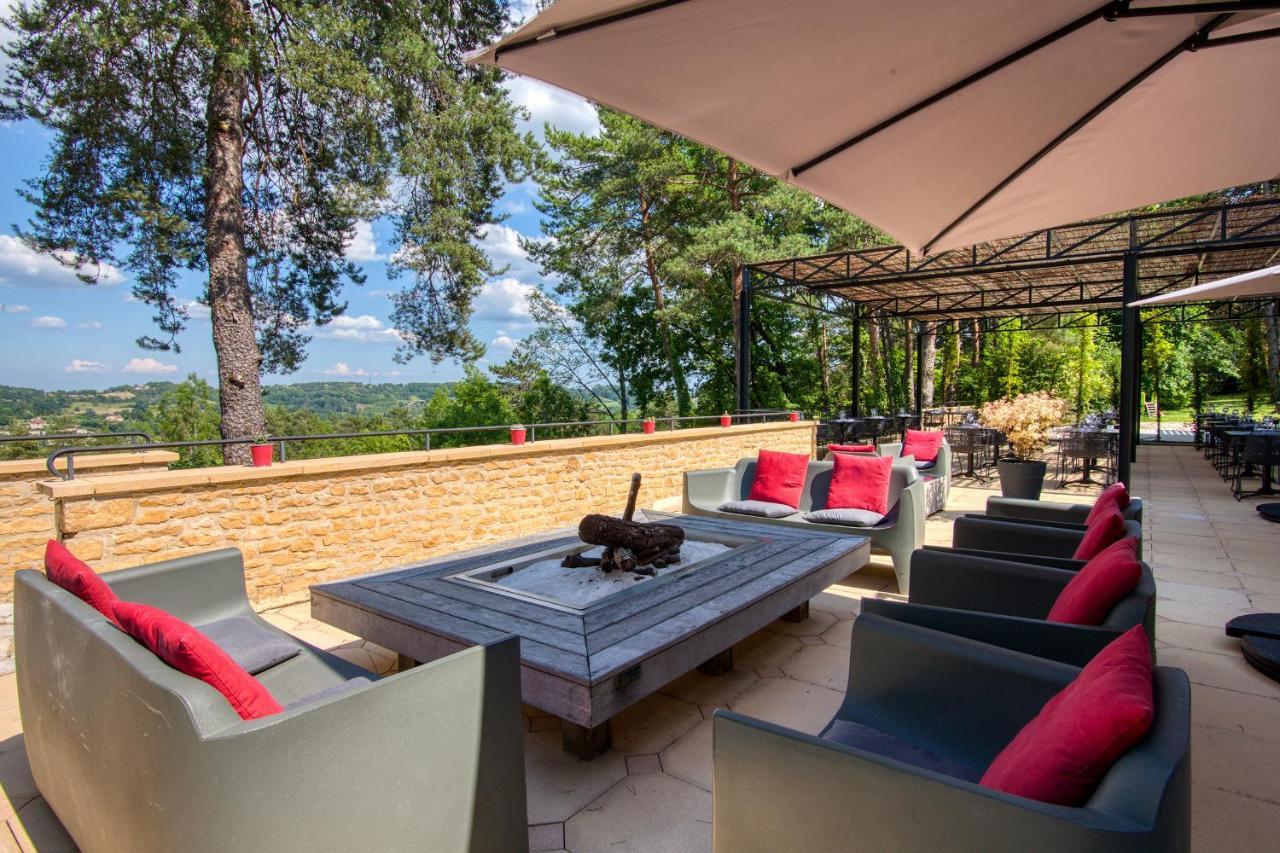 Hotel & Restaurant Le Meysset Sarlat-la-Caneda Bagian luar foto