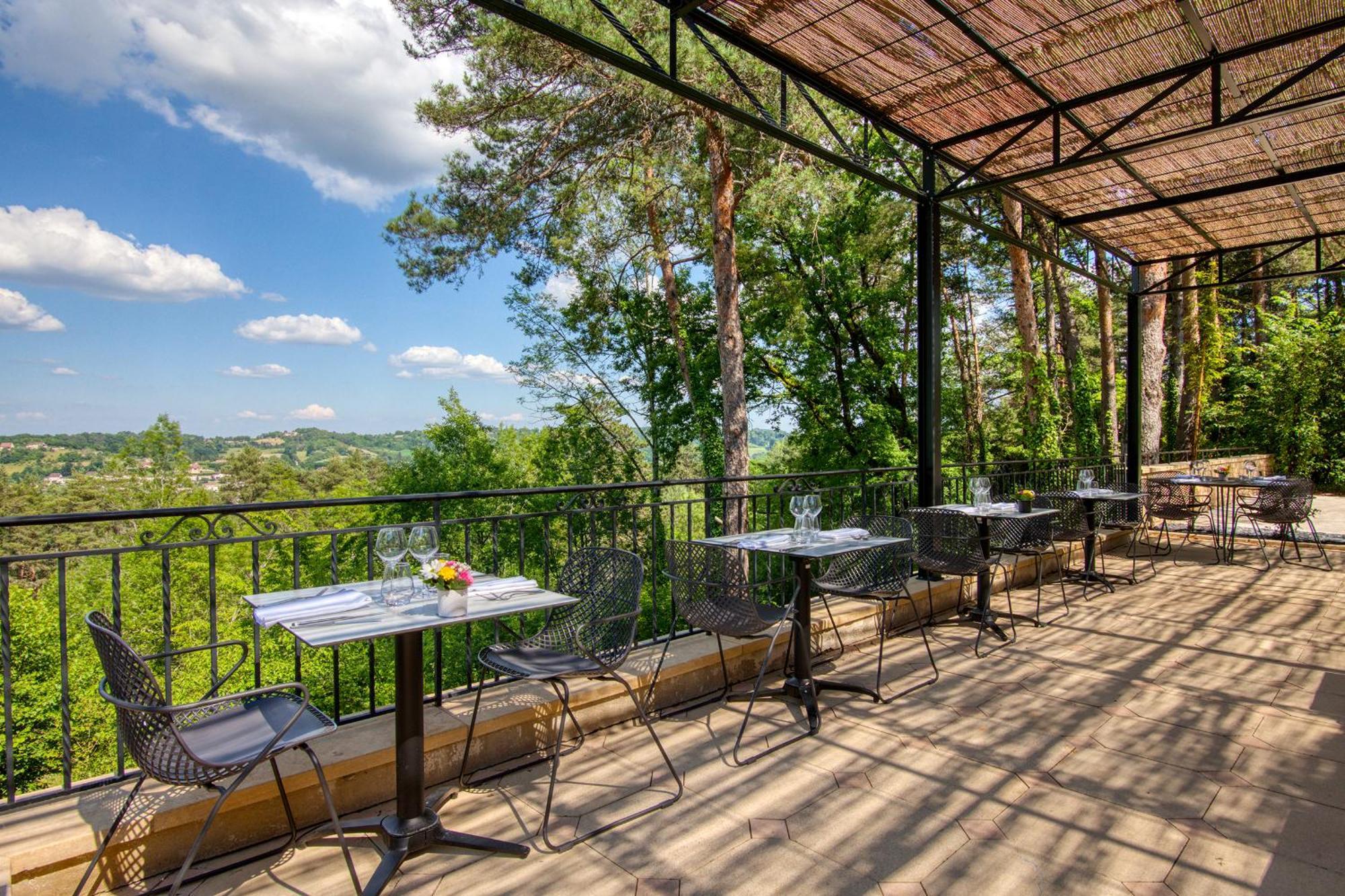 Hotel & Restaurant Le Meysset Sarlat-la-Caneda Bagian luar foto